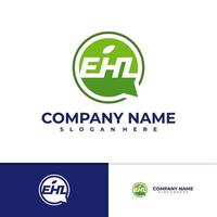 Letter E H L logo vector template, Initial E H L logo design concepts