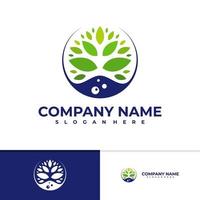 Nature logo vector template, Creative Leaf logo design concepts