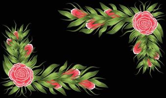 Latest creative vector floral design free download