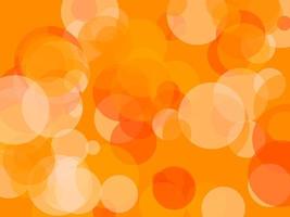 Abstract orange circles with dark orange background photo