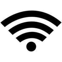 área de señal wifi vector