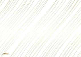 Line golden wave background. Luxury style. Tech pattern. Curved wavy line, smooth stripe. Vector illustration.