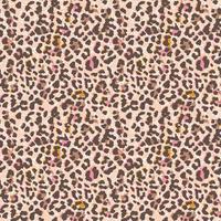 Leopard seamless repeat print pattern vector