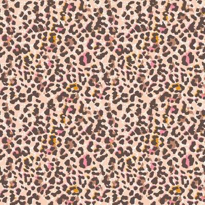 Leopard seamless repeat print pattern