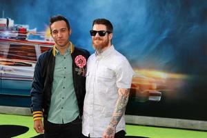 LOS ANGELES, JUL 9 -  Pete Wentz, Andy Hurley at the Ghostbusters Premiere at the TCL Chinese Theater IMAX on July 9, 2016 in Los Angeles, CA photo