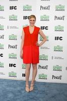 LOS ANGELES, MAR 1 -  Greta Gerwig at the Film Independent Spirit Awards at Tent on the Beach on March 1, 2014 in Santa Monica, CA photo
