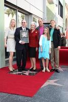 LOS ANGELES, OCT 14 -  Hal David, Family at the Ceremony to Bestow a Star on the Hollywood Walk of Fame for Hal David at the Musicians Institute on October 14, 2011 in Los Angelees, CA photo