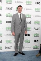 LOS ANGELES, MAR 1 -  Jon Hamm at the Film Independent Spirit Awards at Tent on the Beach on March 1, 2014 in Santa Monica, CA photo