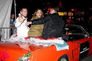 LOS ANGELES, DEC 1 -  Sean Kanan, Lisa LoCicero, William deVry at the 2013 Hollywood Christmas Parade at Hollywood  and Highland on December 1, 2013 in Los Angeles, CA photo