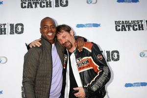 LOS ANGELES, APR 22 -  Kevin Frazer, Johnathan Hillstrand at the Deadliest Catch Season 10 Premiere Screening at ArcLight Hollywood Theaters on April 22, 2014 in Los Angeles, CA photo