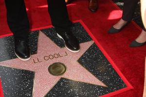 LOS ANGELES, JAN 21 -  LL Cool J s feet on his WOF Star at the LL Cool J Hollywood Walk of Fame Ceremony at the Hollywood and Highland on January 21, 2016 in Los Angeles, CA photo