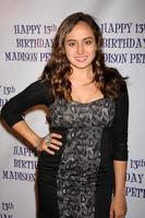 LOS ANGELES, JUL 31 - Erin Unger arriving at the13th Birthday Party for Madison Pettis at Eden on July 31, 2011 in Los Angeles, CA photo