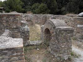 Archetti tombs old ancient ostia archeological ruins photo