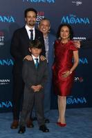 LOS ANGELES, NOV 14 - Lin-Manuel Miranda, guests at the Moana  at TCL Chinese Theater IMAX on November 14, 2016 in Los Angeles, CA photo