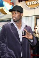 LOS ANGELES, OCT 2 - 50 Cent, aka Curtis Jackson arriving at the Real Steal Premiere at the Universal City Walk on October 2, 2011 in Los Angeles, CA photo