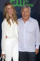 LOS ANGELES, JUL 17 - Ricki Noel Lander, Robert Kraft at the CBS TCA July 2014 Party at the Pacific Design Center on July 17, 2014 in West Hollywood, CA photo