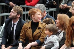 LOS ANGELES, DEC 10 - Seth Gabel, Bryce Dallas Howard, Theodore Gabel, Cheryl Howard at the Ron Howard Star on the Hollywood Walk of Fame at the Hollywood Blvd on December 10, 2015 in Los Angeles, CA photo