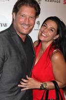 LOS ANGELES, OCT 9 - Sean Kanan, Michelle Kanan at the Star Magazine Scene Stealers Event at Lure on October 9, 2014 in Los Angeles, CA photo