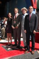 LOS ANGELES, MAR 24 - Molly Shannon, Will Ferrell, John C Reilly, Eric Garcetti at the Will Ferrell Hollywood Walk of Fame Star Ceremony at the Hollywood Boulevard on March 24, 2015 in Los Angeles, CA photo