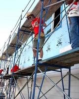 LOS ANGELES, OCT 25 - William H Macy at the Habitat for Humanity build by Showtime s House of Lies and Shameless at Magnolia Blvd on October 25, 2014 in Lynwood, CA photo