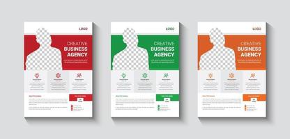 Clean and Minimal Business Conference Event Flyer vector