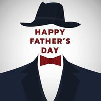 happy father's day background design vector