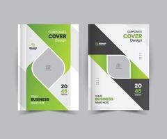 Business book cover design template in a4. can be adapt to brochure, annual report, magazine, poster, corporate presentation, portfolio, flyer, banner, vector