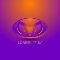 all kinds of logos with gradient colors vector