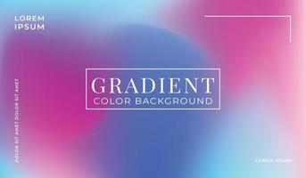 Colorful gradient background design with fluid graphic style. Vector illustration.