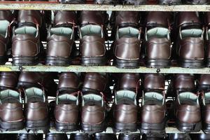 Factory of safety shoes photo