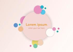 The colorful pattern abstract background. Vector background.