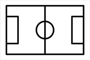 Football field, soccer field background. vector