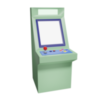 3D arcade machine png