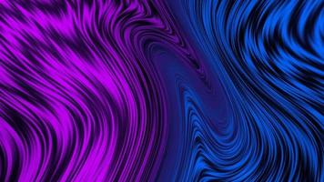 Abstract purple and blue gradient liquid background video