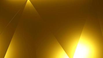 Gold crystal  abstract mosaic background. Geometric illustration in Origami style with gradient. Brand new design. 3d rendering. photo