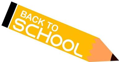 Back to School illustration vector