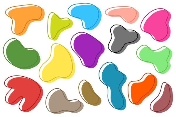 Frame Fluid Color Background