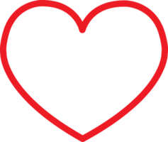 Heart icon sign symbol design png