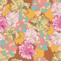 Gorgeous Floral Pattern vector