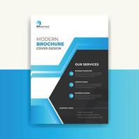 Brochure design template cover vector