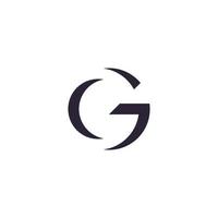 Initia G logo vector template, creative logo symbol