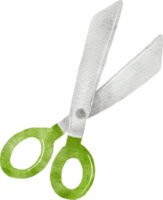 Scissors Watercolor Illustration png