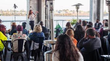 July 9, 2022 9th Avenue Terminal, Brooklyn Basin 288 Ninth Ave. Oakland, CA 94606 USA, Comedy Edge Stand-Up On the Waterfront, Molly Shaw, Comedian, Producer, Author and Coach photo