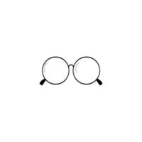 Glasses Icon Ilustration Vector