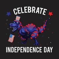 Independence day t shirts vector