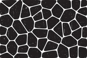 Abstract Voronoi Pattern Vector Backgrounds with Grunge Texture