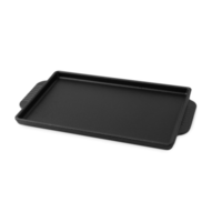 Iron cast grill pan cutout, Png file