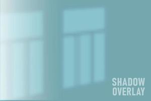 shadow overlay effect. overlay shadow from the window. Scenes of natural lighting. vector