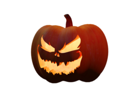 élément de design citrouille halloween png