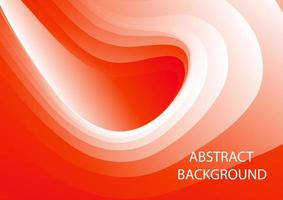 abstract background orange and white line curve style color tone vector